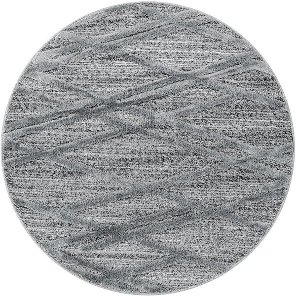 Ayyildiz Teppiche Teppich PISA 4706, rund, Höhe: 20 mm, auch rechteckig, Hoch Tief Struktur, Wohnzimmer, Schlafzimmer