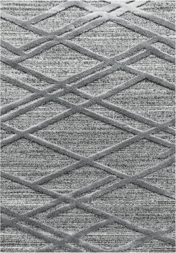 Ayyildiz Teppiche Teppich PISA 4706, auch als Läufer und Rund, rechteckig, Höhe: 20 mm, Hoch Tief Struktur, pflegeleicht, Wohnzimmer, Schlafzimmer – Bild 3 von 5
