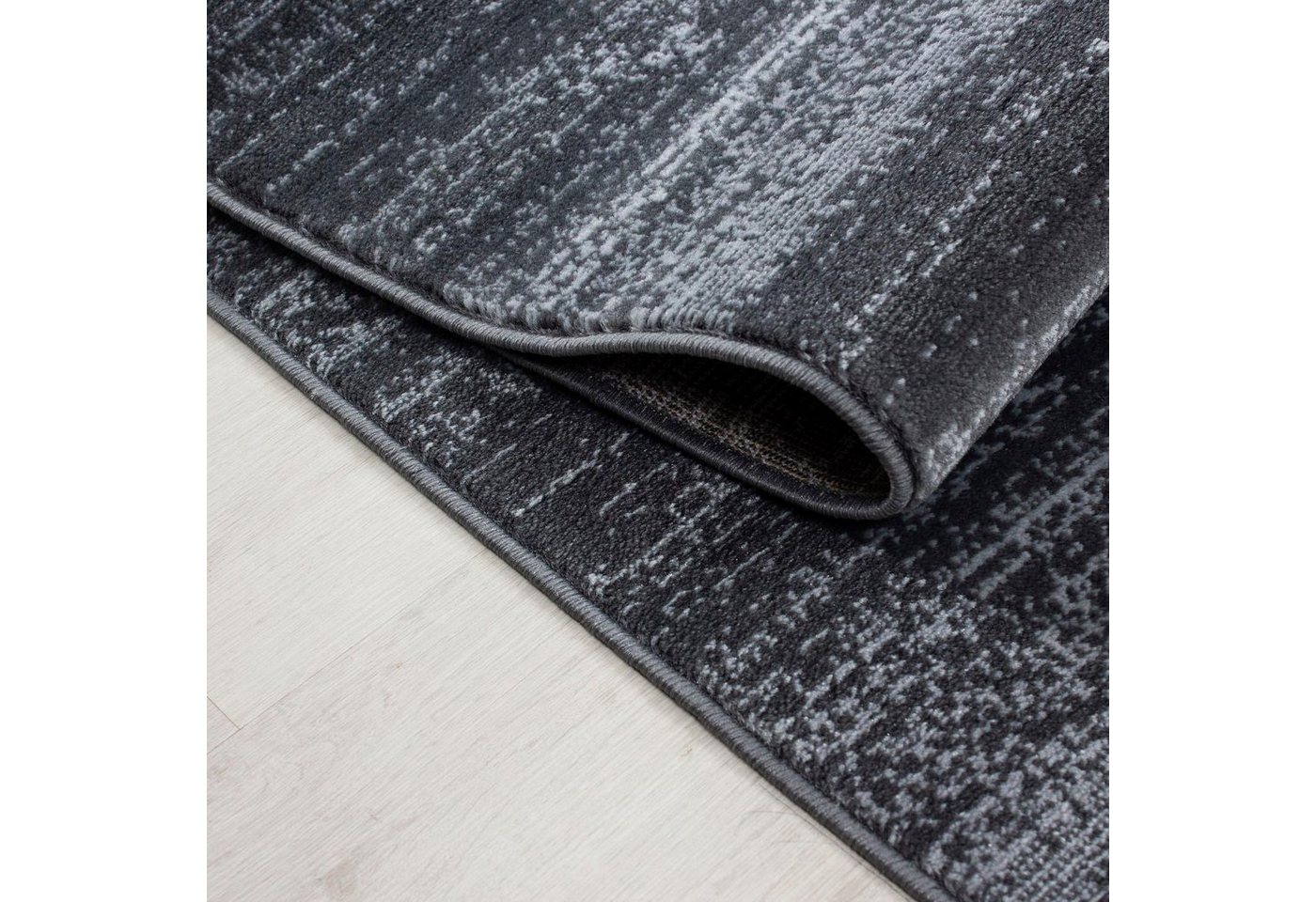 Ayyildiz Teppiche Teppich Plus 8000, auch als Läufer erhältlich, rechteckig, Höhe: 6 mm, Läufer, gestreifter Flachflor, robust, Webteppich, alle Räume – Bild 3 von 5