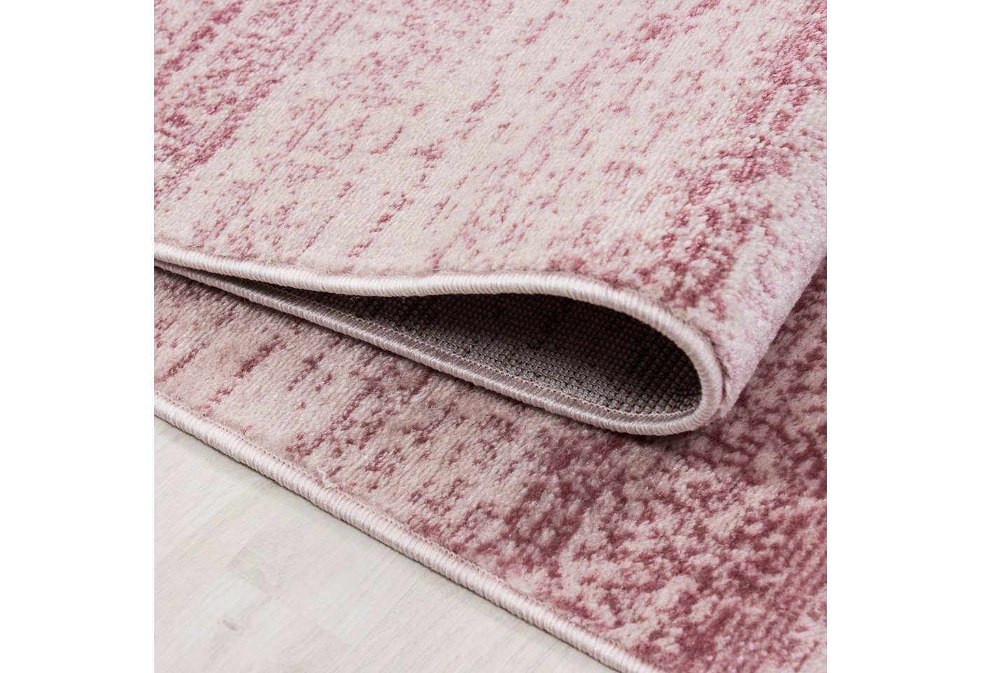 Ayyildiz Teppiche Teppich Plus 8000, auch als Läufer erhältlich, rechteckig, Höhe: 6 mm, Läufer, gestreifter Flachflor, robust, Webteppich, alle Räume – Bild 2 von 5