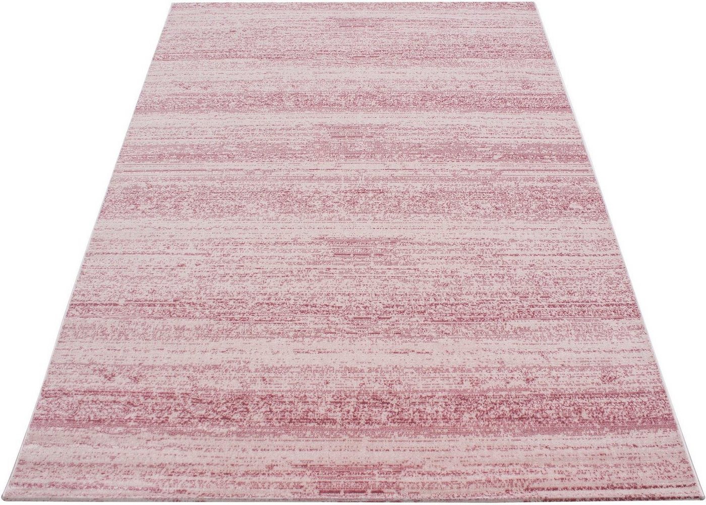 Ayyildiz Teppiche Teppich Plus 8000, auch als Läufer erhältlich, rechteckig, Höhe: 6 mm, Läufer, gestreifter Flachflor, robust, Webteppich, alle Räume – Bild 2 von 5