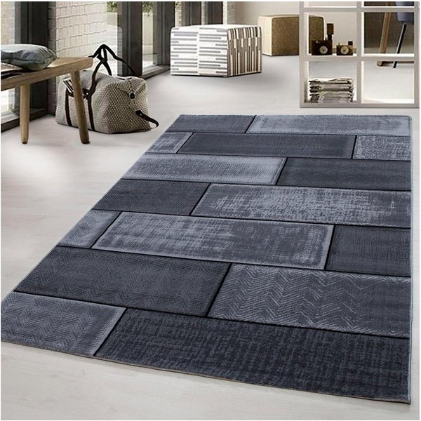 Ayyildiz Teppiche Teppich Plus 8007, auch als Läufer erhältlich, rechteckig, Höhe: 6 mm, gemusterter Flachflor, robust, Webteppich, alle Räume