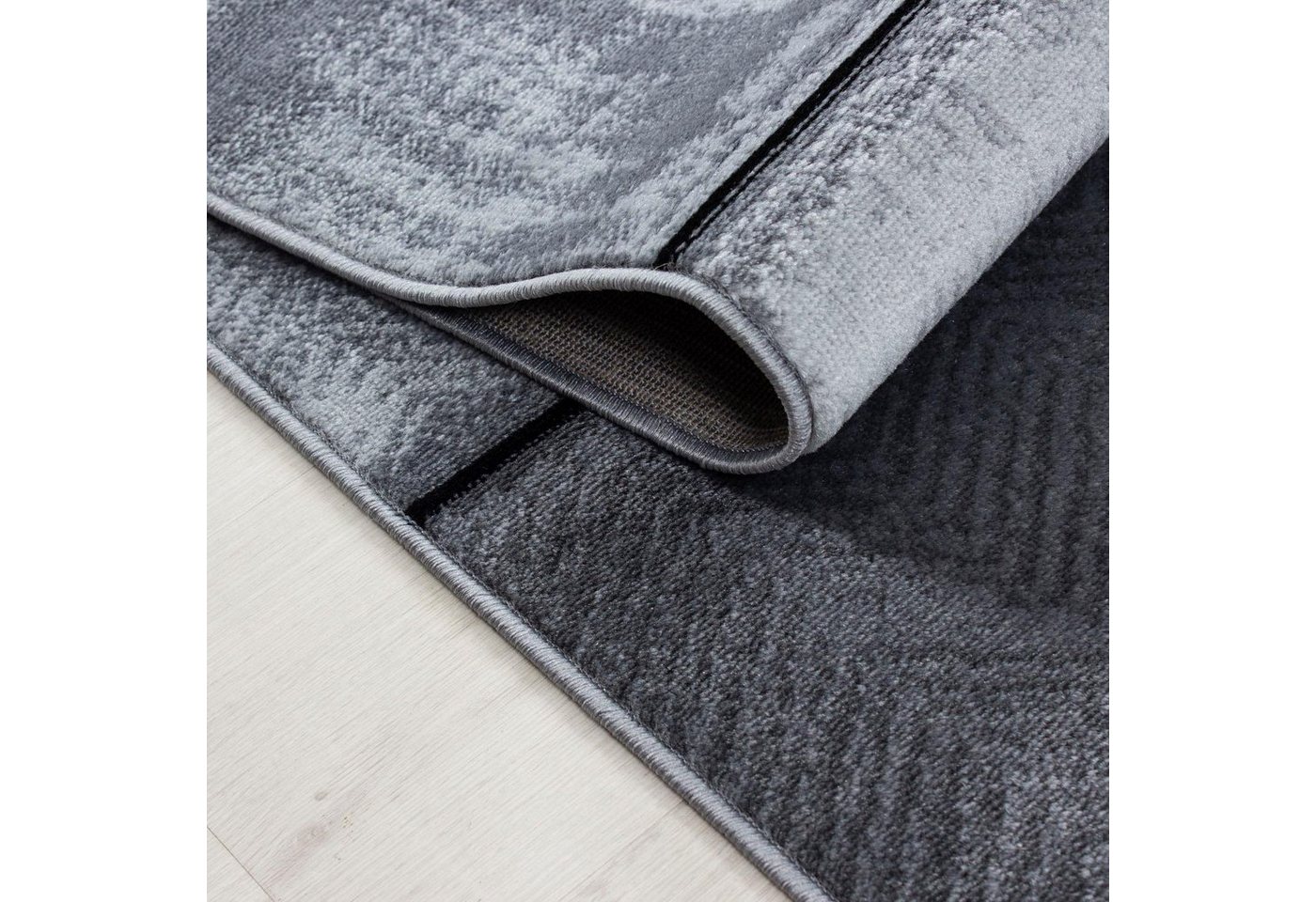 Ayyildiz Teppiche Teppich Plus 8007, auch als Läufer erhältlich, rechteckig, Höhe: 6 mm, gemusterter Flachflor, robust, Webteppich, alle Räume – Bild 2 von 5