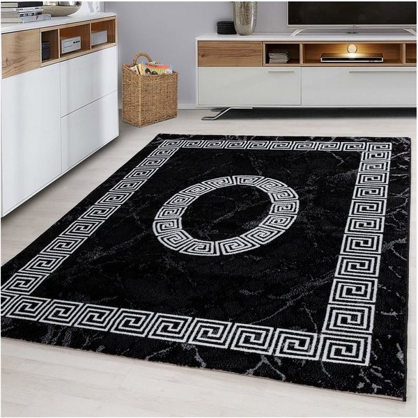 Ayyildiz Teppiche Teppich Plus 8009, rechteckig, Höhe: 6 mm, Läufer, gemusterter Flachflor, robust, Webteppich, alle Räume
