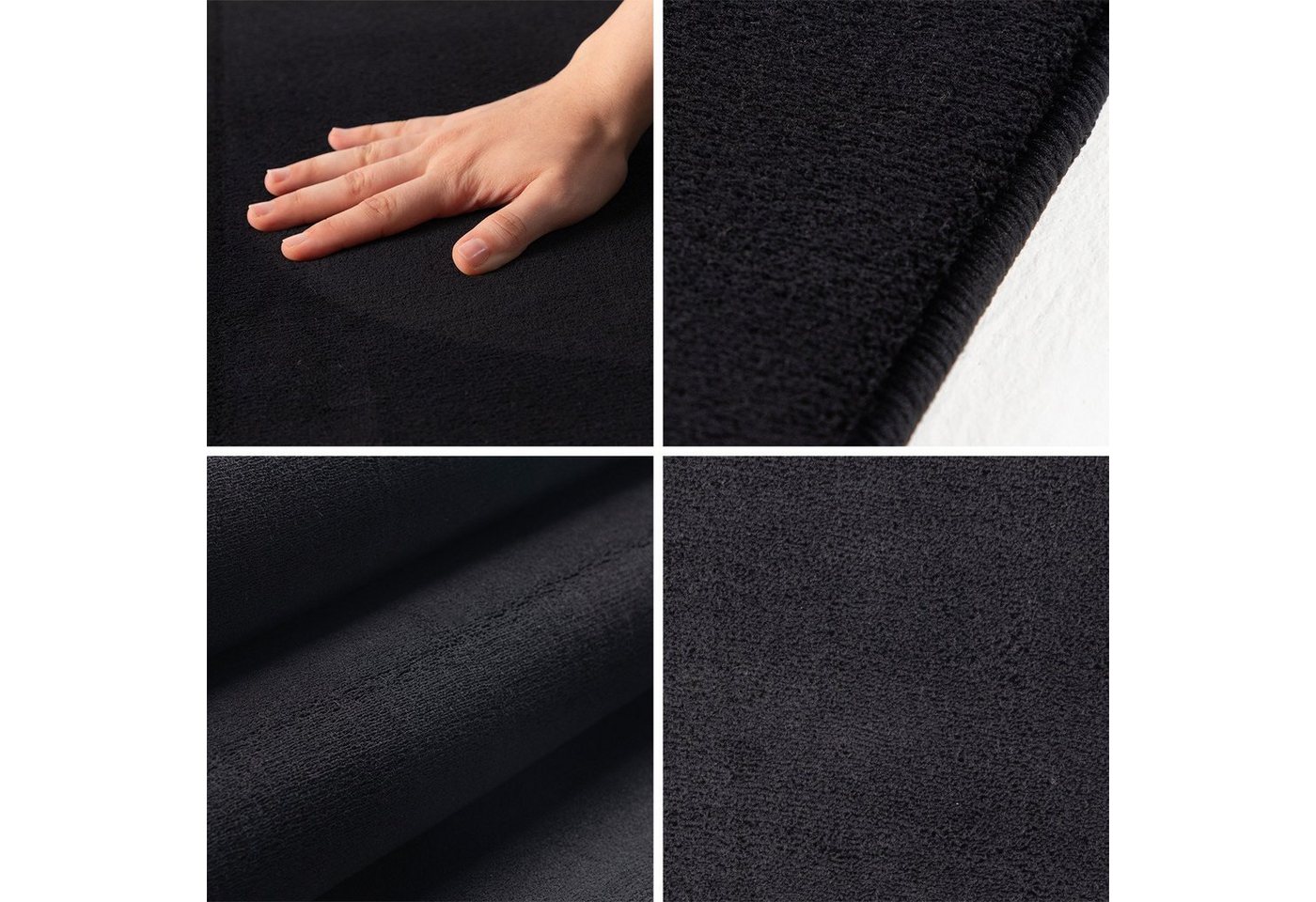 Ayyildiz Teppiche Teppich SKY 5400, auch als Läufer und in Rund erhältlich, rund, Höhe: 7 mm, besonders weich, Softflor, waschbar, uni, Wohnzimmer – Bild 2 von 5
