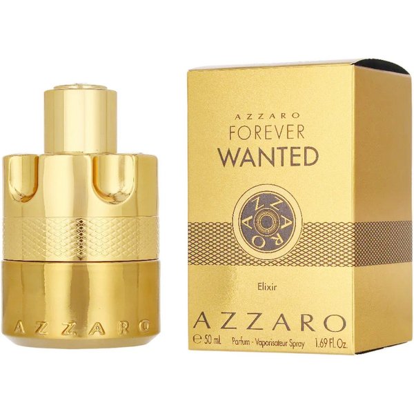 Azzaro Parfum Forever Wanted Elixir Parfum Herren Spray, Fruchtig-würziger Duft mit Himbeere, Vetiver und Kardamon