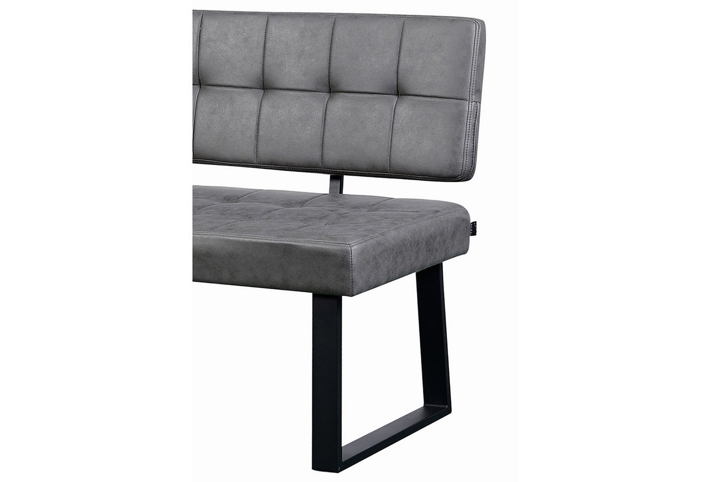 B&D home Eckbank AKA (2-St), beidseitig montierbar, gepolstert, mit Rückenlehne, verschiedene Maße – Bild 3 von 5