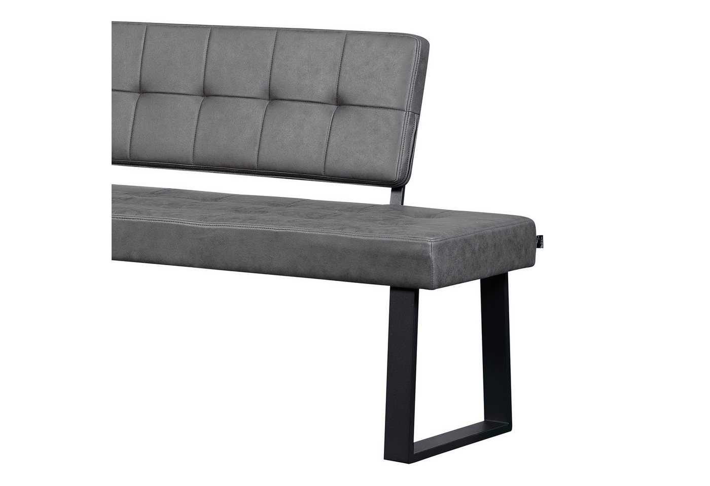 B&D home Eckbank AKA (2-St), beidseitig montierbar, gepolstert, mit Rückenlehne, verschiedene Maße – Bild 5 von 5