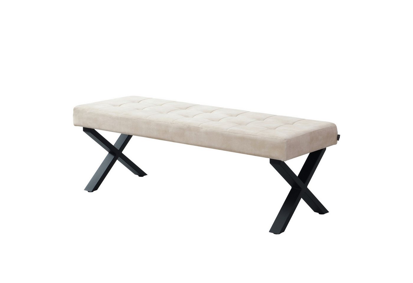 B&D home Essbank KAREN, Sitzbank Esszimmer Polsterbank, Schuhbank, Eckbank kombinierbar (1-St), mit/ohne Rückenlehne, in 100/120/140/160 cm, zu Eckbänken kombin – Bild 2 von 5