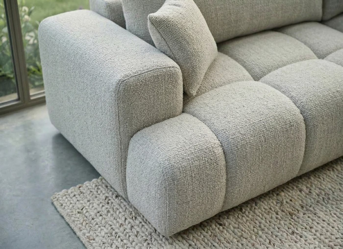 B&B Home Big-Sofa Sofa Vitton II mit Schlaffunktion L-Form mit Bettkasten, L-Form Couch rechts oder links – Bild 5 von 5