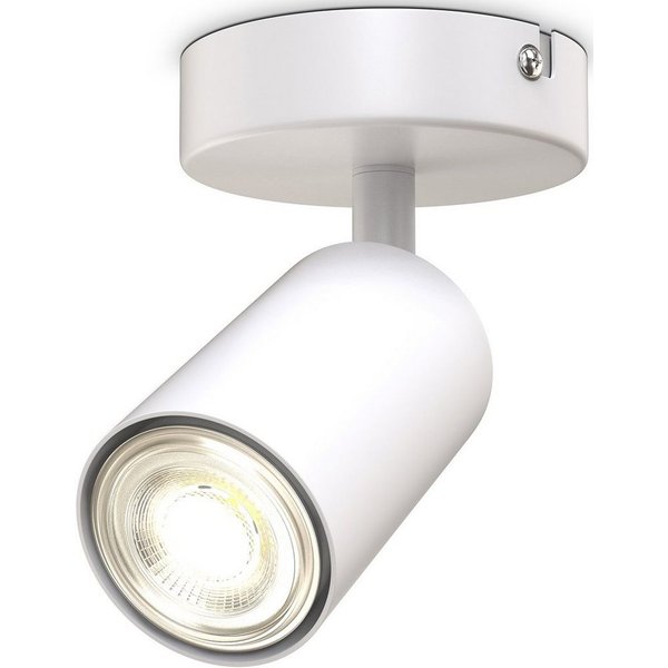 B.K.Licht Deckenspot, ohne Leuchtmittel, 1-flammige Spotlampe, schwenkbar, drehbar, schwarz, ohne Leuchtmittel