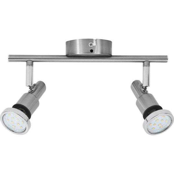 B.K.Licht LED Deckenleuchte Aurel, LED wechselbar, Warmweiß, Badlampe, IP44, Deckenstrahler, GU10, Spot, Decke, Leuchte, Lampe 5W