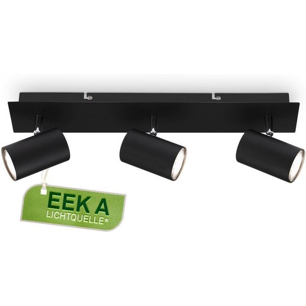 B.K.Licht LED Deckenleuchte BKL1631, LED wechselbar, 2700K - Extra-Warmweiß