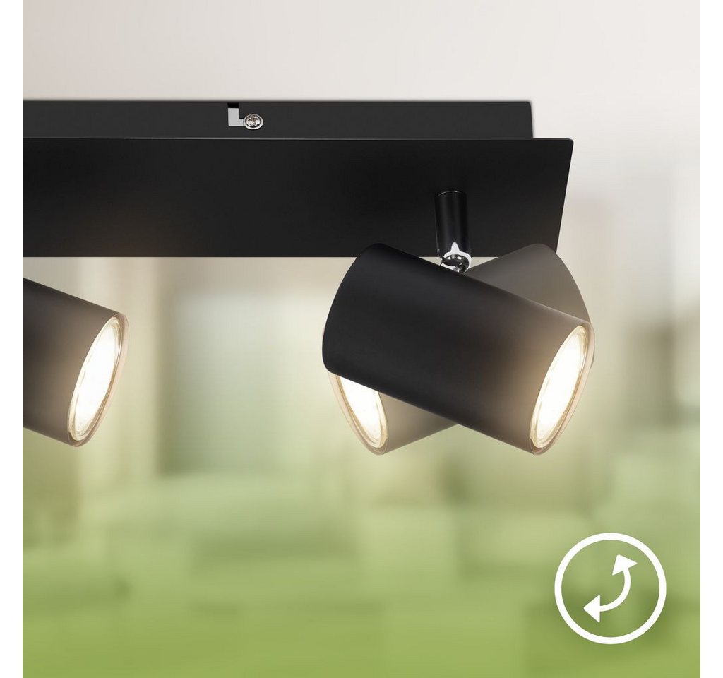 B.K.Licht LED Deckenleuchte BKL1631, LED wechselbar, 2700K - Extra-Warmweiß – Bild 5 von 5