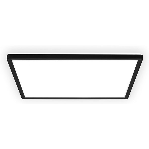 B.K.Licht LED Panel SHALLOW, LED fest integriert, Neutralweiß, 29x29x3 cm, Badlampe, Badezimmer, Küche, Wohnzimmer