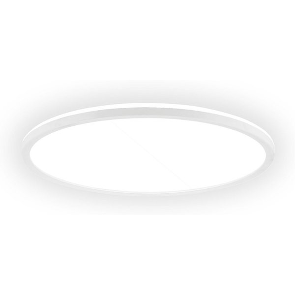 B.K.Licht LED Panel SHALLOW, LED fest integriert, Neutralweiß, 29x3 cm, Badlampe, Badezimmer, Küche, Wohnzimmer