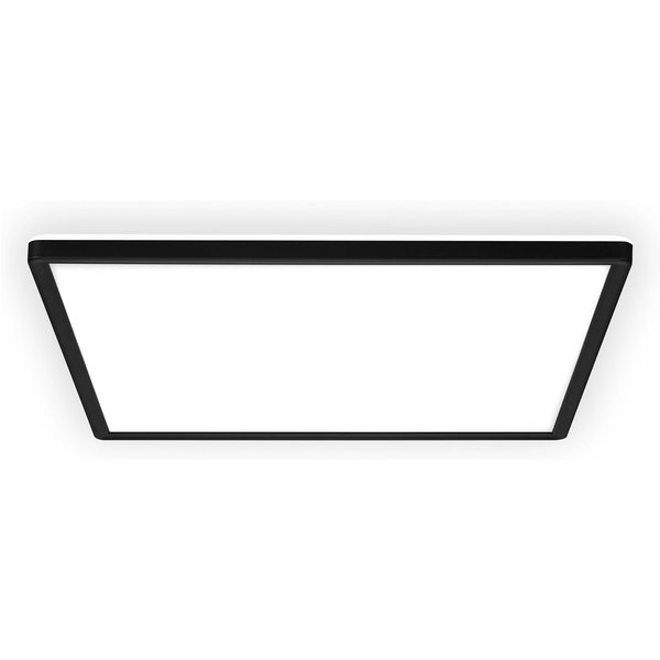 B.K.Licht LED Panel SHALLOW, LED fest integriert, Neutralweiß, 24x24x3 cm, Badlampe, Badezimmer, Küche, Wohnzimmer