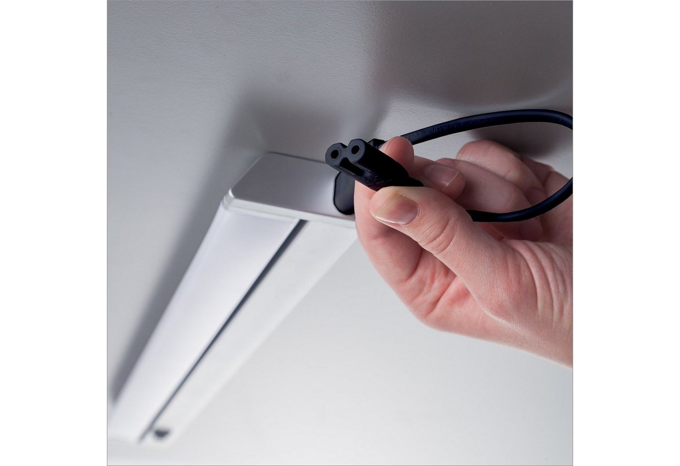 B.K.Licht Lichtleiste Maria, LED fest integriert, Neutralweiß, LED Unterbaulampe, inkl. 9W 1000lm, Küchenlampe, Schrankleuchte – Bild 4 von 5