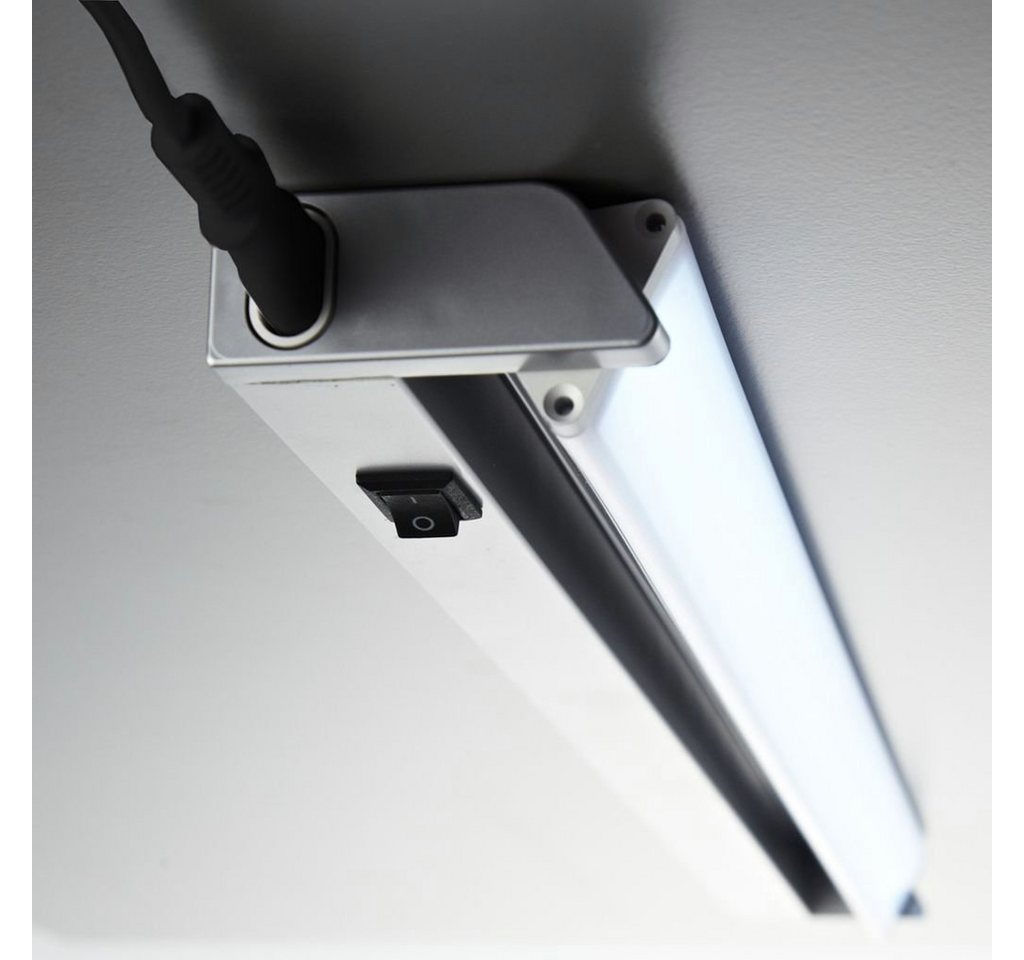 B.K.Licht Lichtleiste Maria, LED fest integriert, Neutralweiß, LED Unterbaulampe, 9W, Lichtleiste, Küche, Beleuchtung Schrankleuchte – Bild 2 von 5