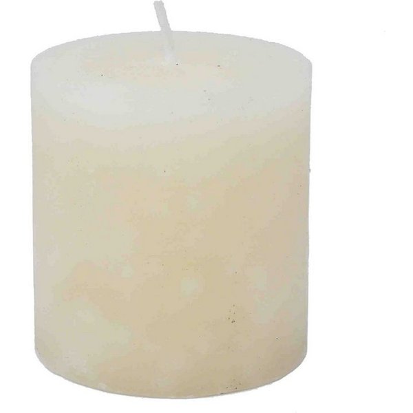 B&S Stumpenkerze Kerze durchgefärbt champagner 7,5 x Ø 7 cm (1-tlg)