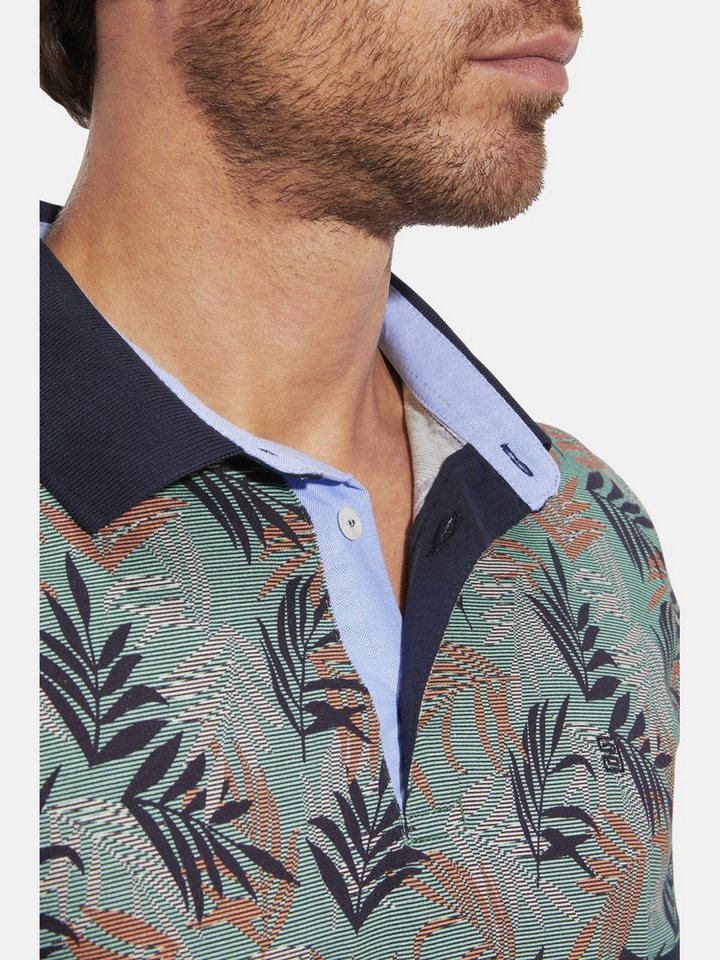 Babista Poloshirt GARLEN mit Blättermuster – Bild 4 von 5