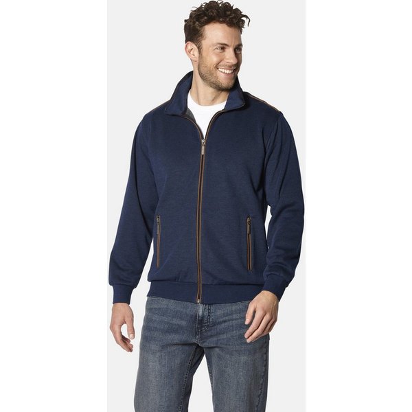 Babista Sweatjacke DEOLEZZI mit Kontrast-Reißverschlüssen