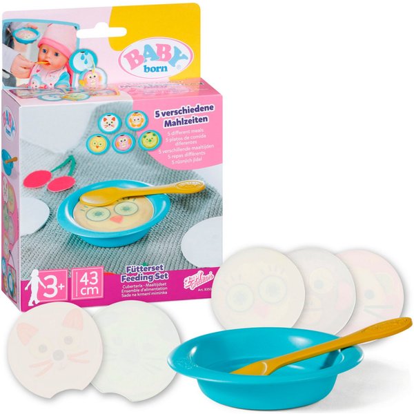 Baby Born Puppen Accessoires-Set Fütterset