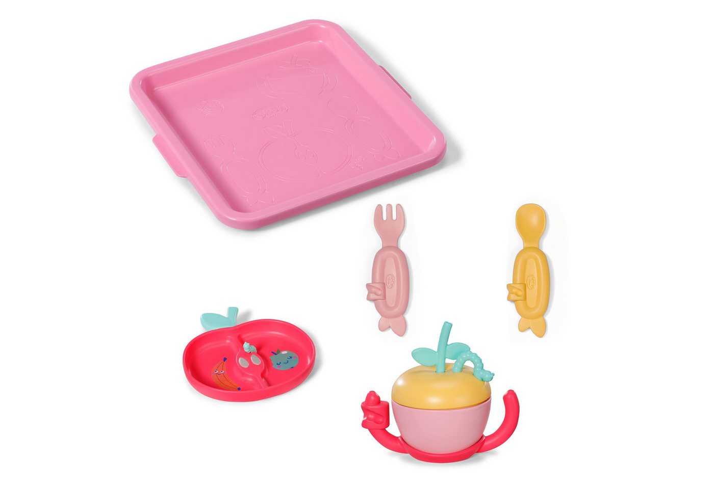 Baby Born Puppengeschirr Geschirrset, passend für Click & Play BABY born Puppen – Bild 5 von 5