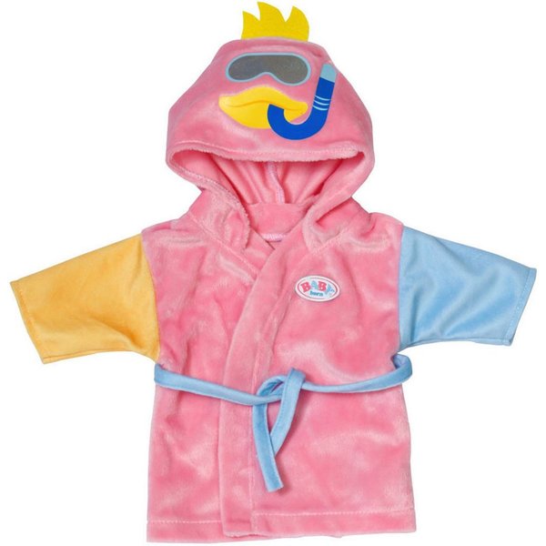 Baby Born Puppenkleidung Bademantel, 43 cm, mit Kleiderbügel