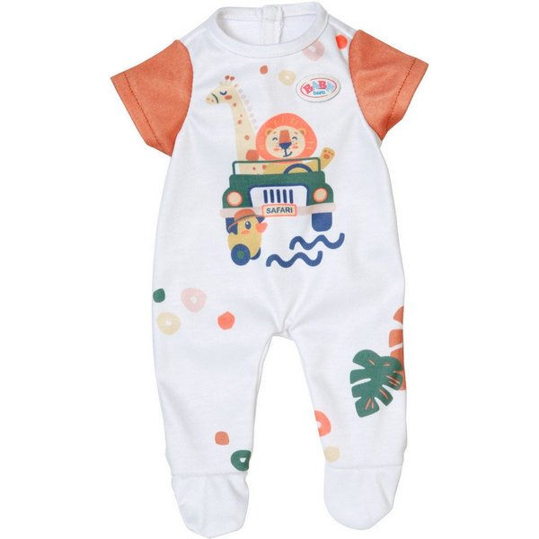 Baby Born Puppenkleidung Strampler Dschungel, 36 cm, mit Kleiderbügel