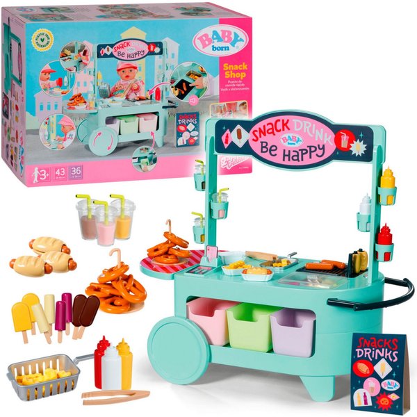 Baby Born Puppentisch Snack Shop, mit Soundeffekt