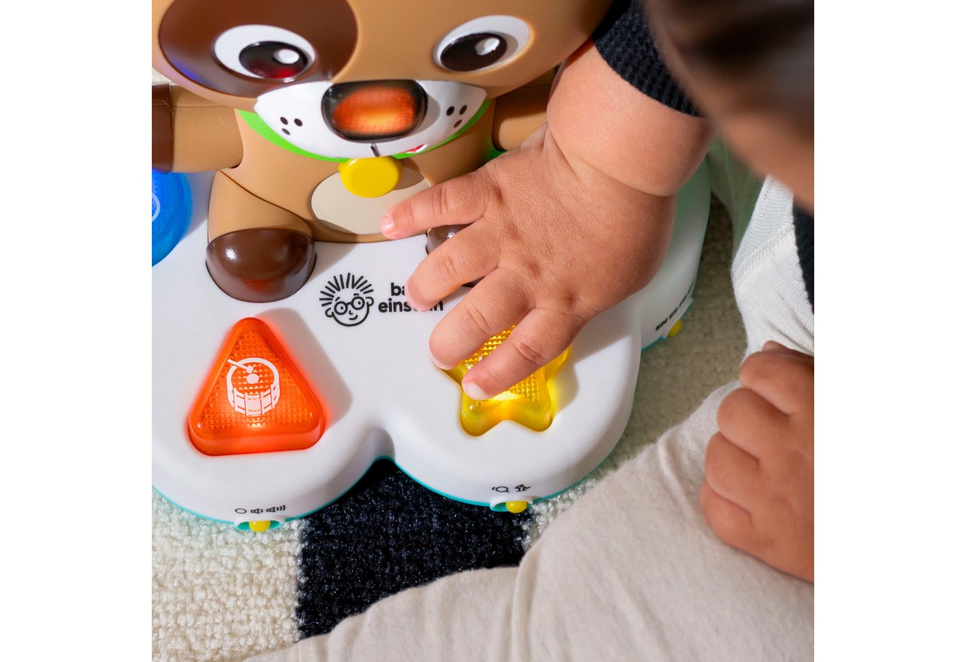 Baby Einstein Lernspielzeug Drum & Learn Dean Musical Learning Toy, mit Licht und Sound – Bild 3 von 5