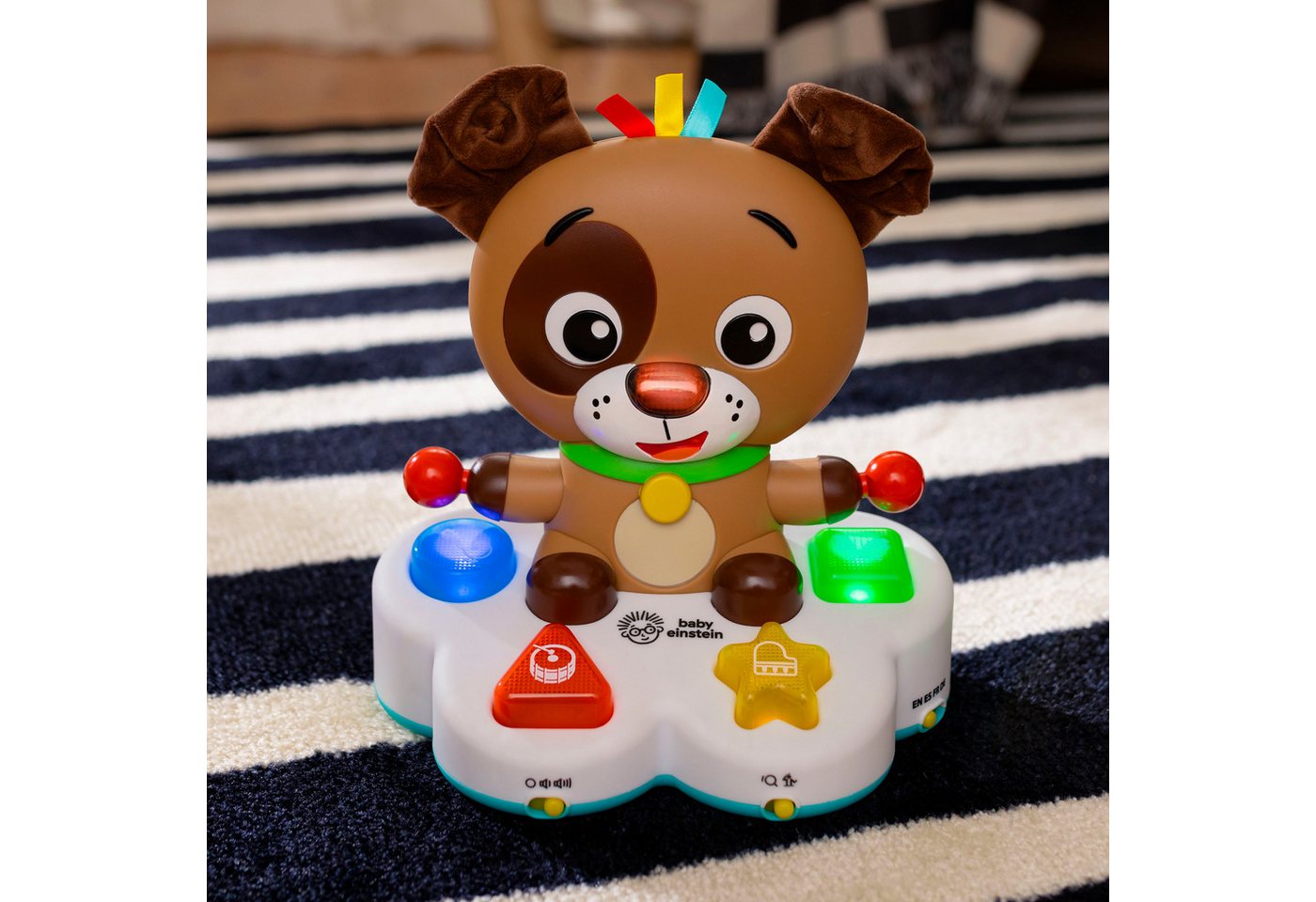 Baby Einstein Lernspielzeug Drum & Learn Dean Musical Learning Toy, mit Licht und Sound – Bild 4 von 5