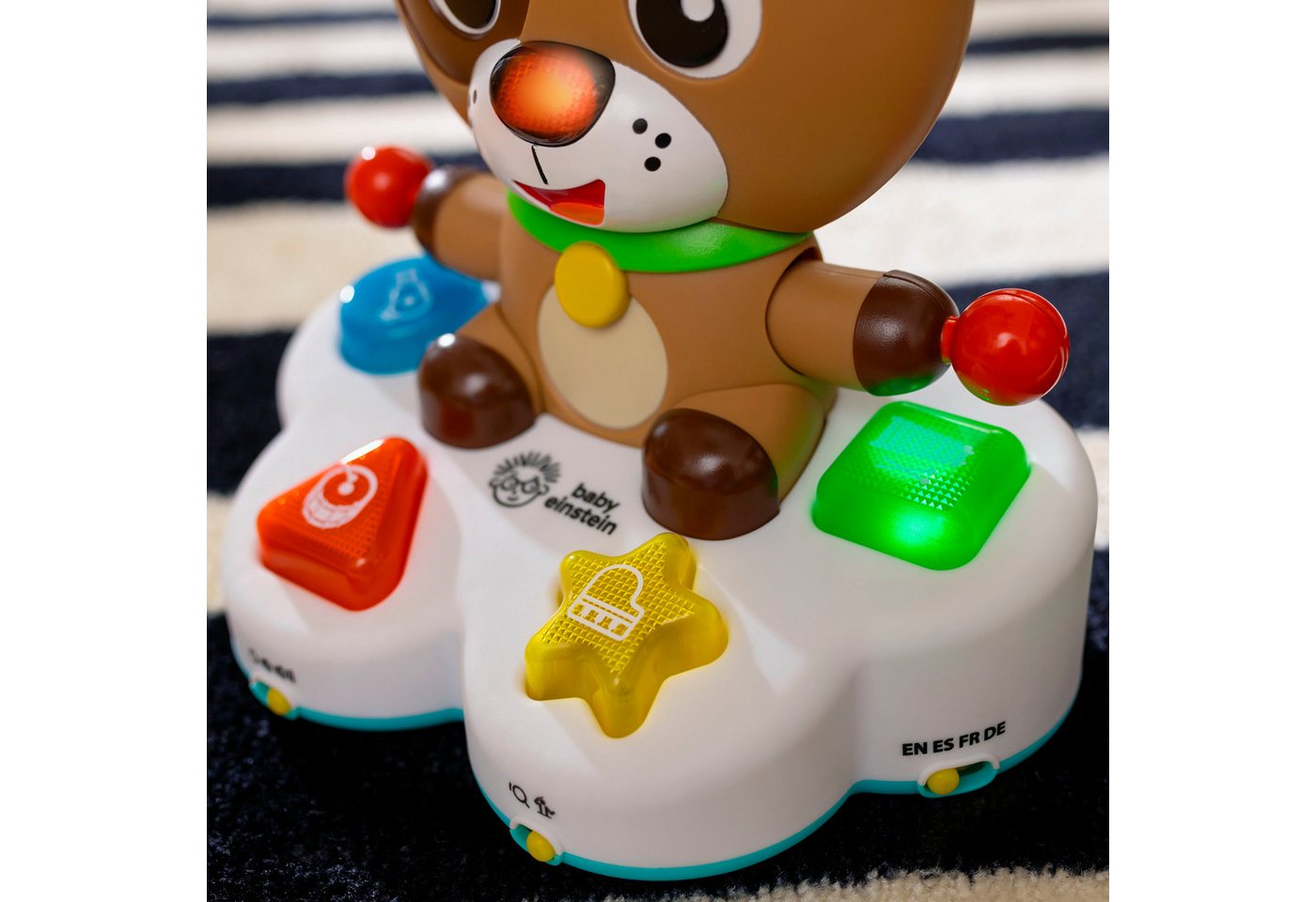 Baby Einstein Lernspielzeug Drum & Learn Dean Musical Learning Toy, mit Licht und Sound – Bild 5 von 5