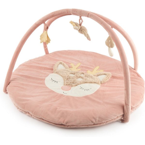 BIECO Baby Gym Bieco Spieldecke mit Activitybogen Reh Ella