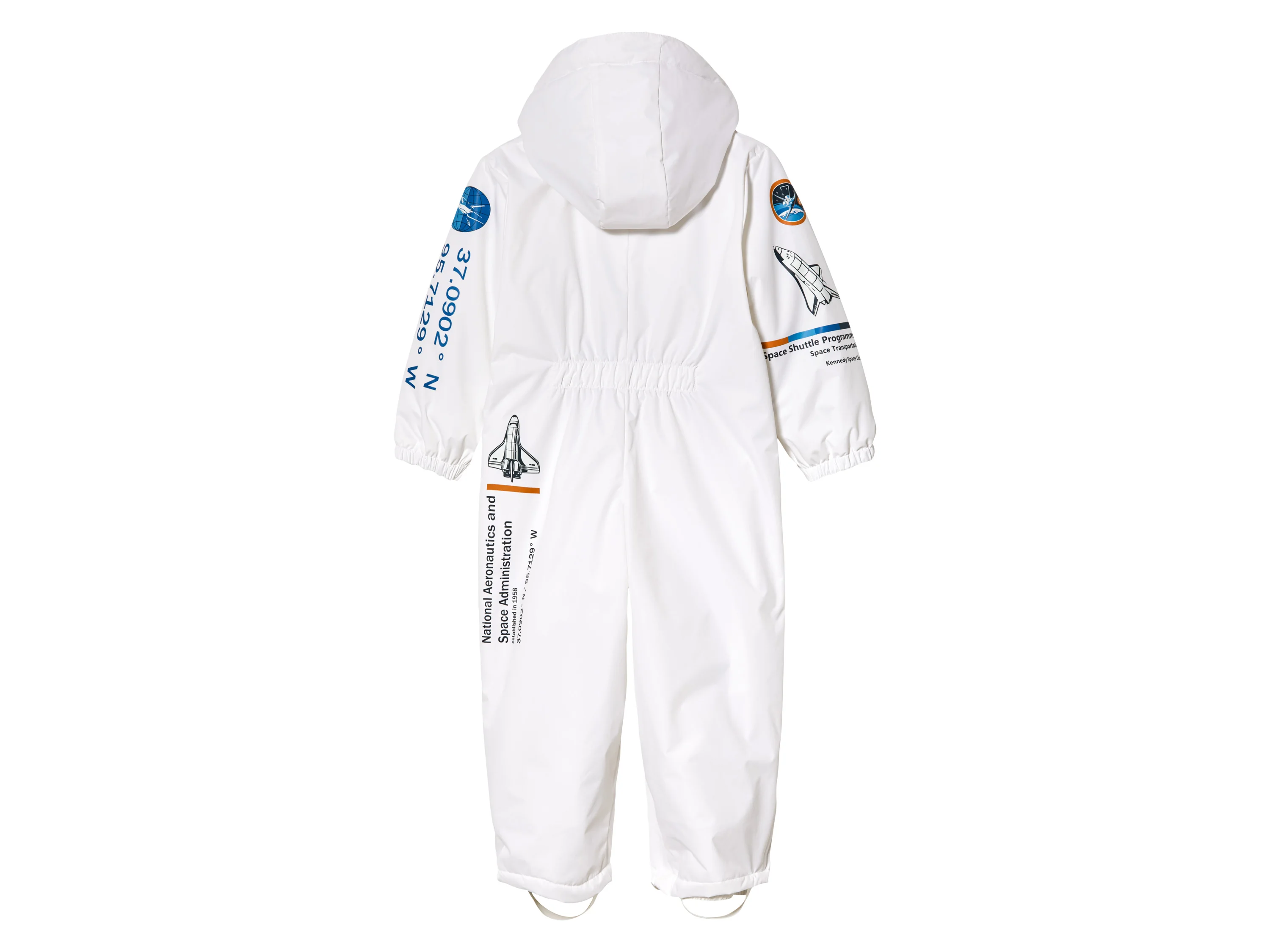 Baby / Kleinkinder Schneeoverall (Nasa, 92) – Bild 3 von 4