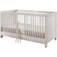 Babybett "VITA" 140x70 cm, Kiefer weiß