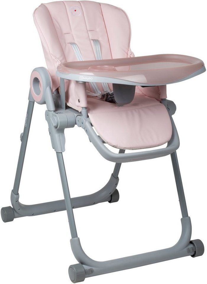 BabyGo Hochstuhl Divan, pink, platzsparend zusammenklappbar – Bild 4 von 5