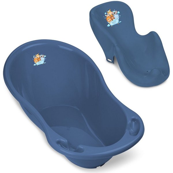 Babykajo Babybadewanne, (Komplett-Set, 2-tlg), Baby Wanne + Wanneneinsatz - TÜV Rheinland geprüft