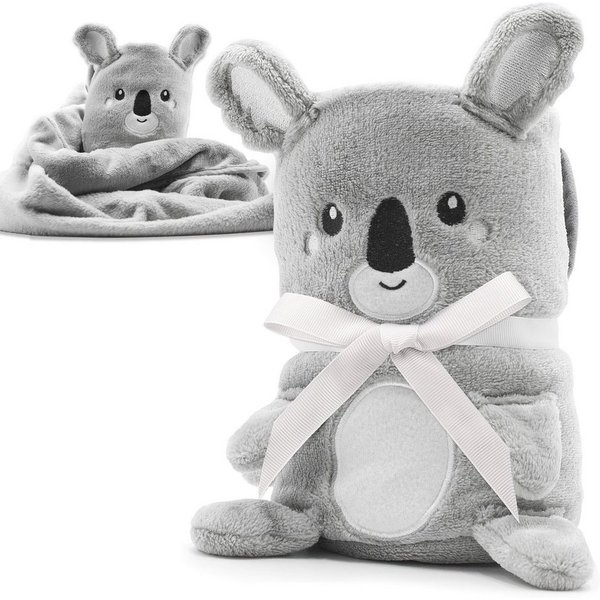 Babydecke, Babykajo, 2in1 Kuscheldecke - Babydecke wird zum Kuscheltier