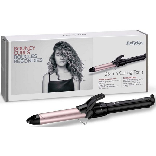 BaByliss Lockenstab C325E, Sublim'touch-Beschichtung, 25mm mit Klammer