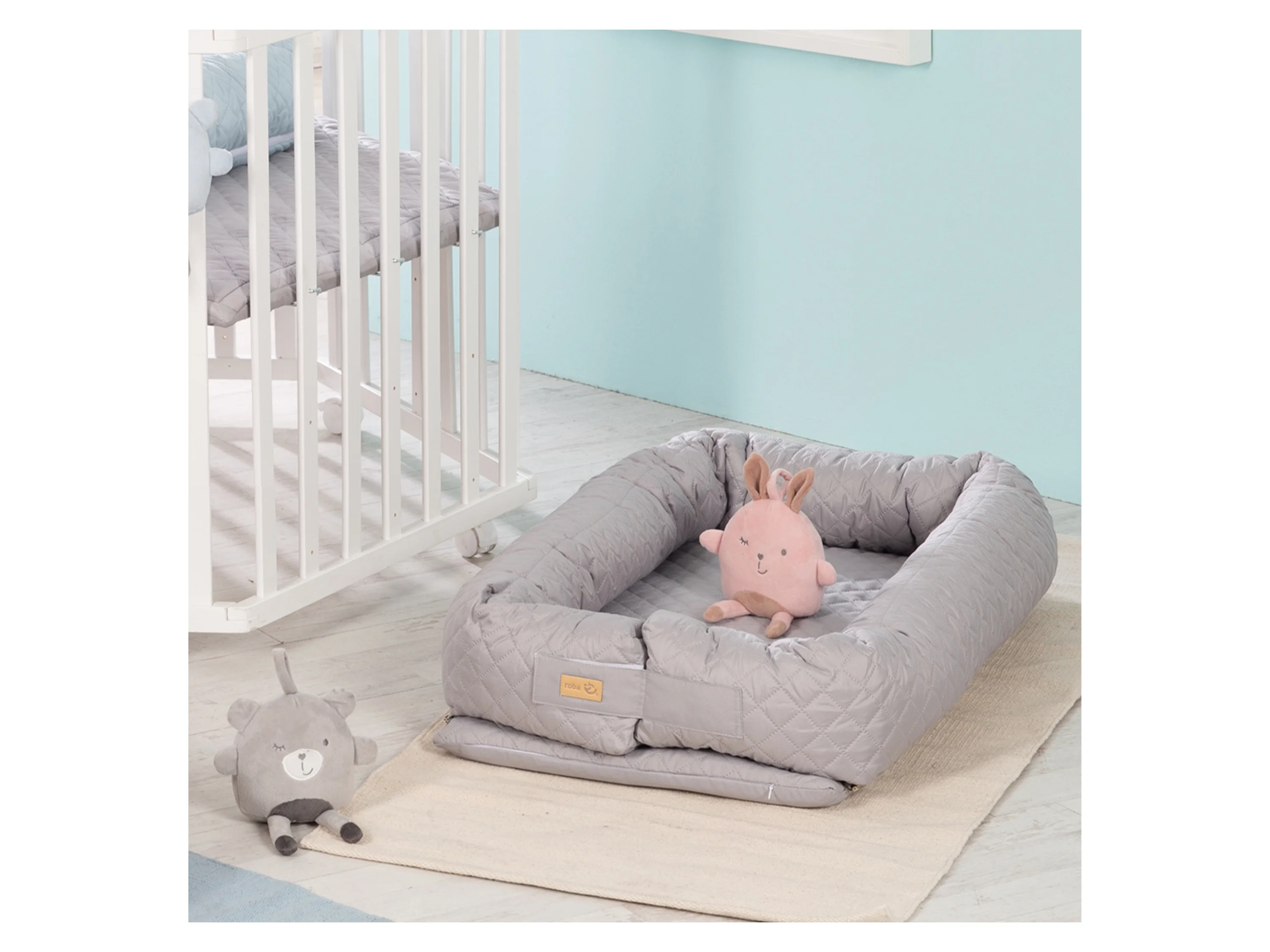 Roba Babylounge 3in1 roba Style grau – Bild 2 von 4