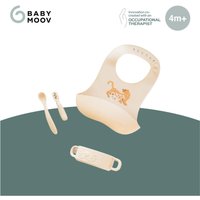 Babymoov 4-tlg. Geschirrset inkl. Silikon-Lätzchen