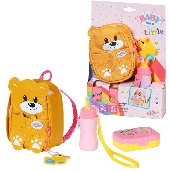 Babypuppe BABY born Kindergarten Rucksack Set