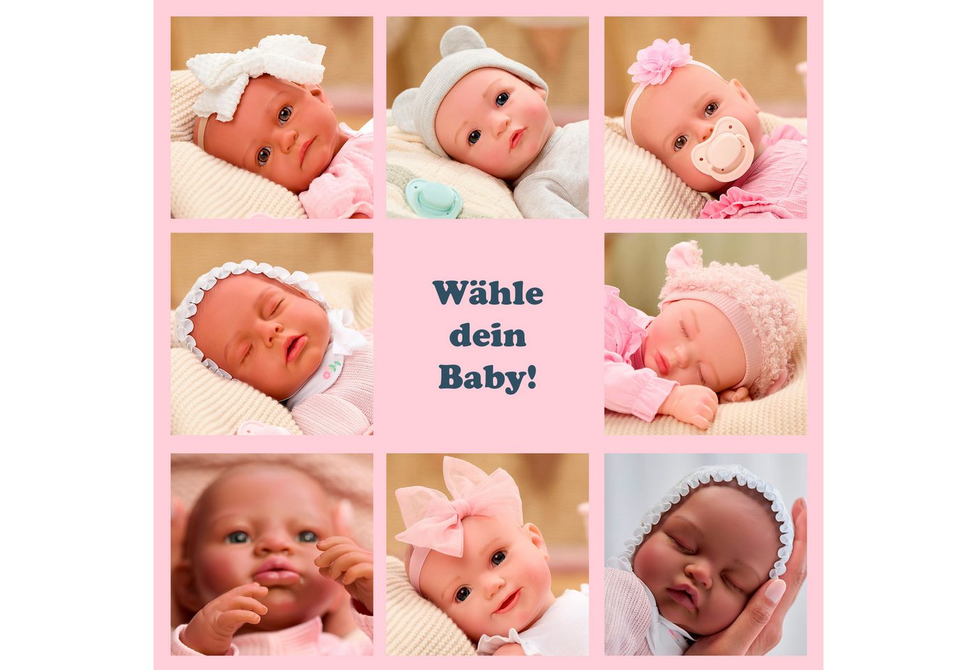 BABY born real Babypuppe BABY born Real, wirkt besonders lebensecht, Variante nicht wählbar – Bild 2 von 5