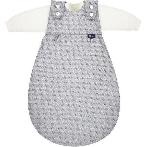 Alvi® Babyschlafsack ALVI Baby-Mäxchen -Special fabrics - 3teilig Pique Größe 68/74