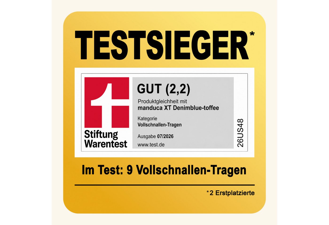 manduca Babytrage manduca Babytrage XT, Verwendbar ab Geburt für Kinder mit 3,5 bis 20 kg Körpergewicht – Bild 2 von 5