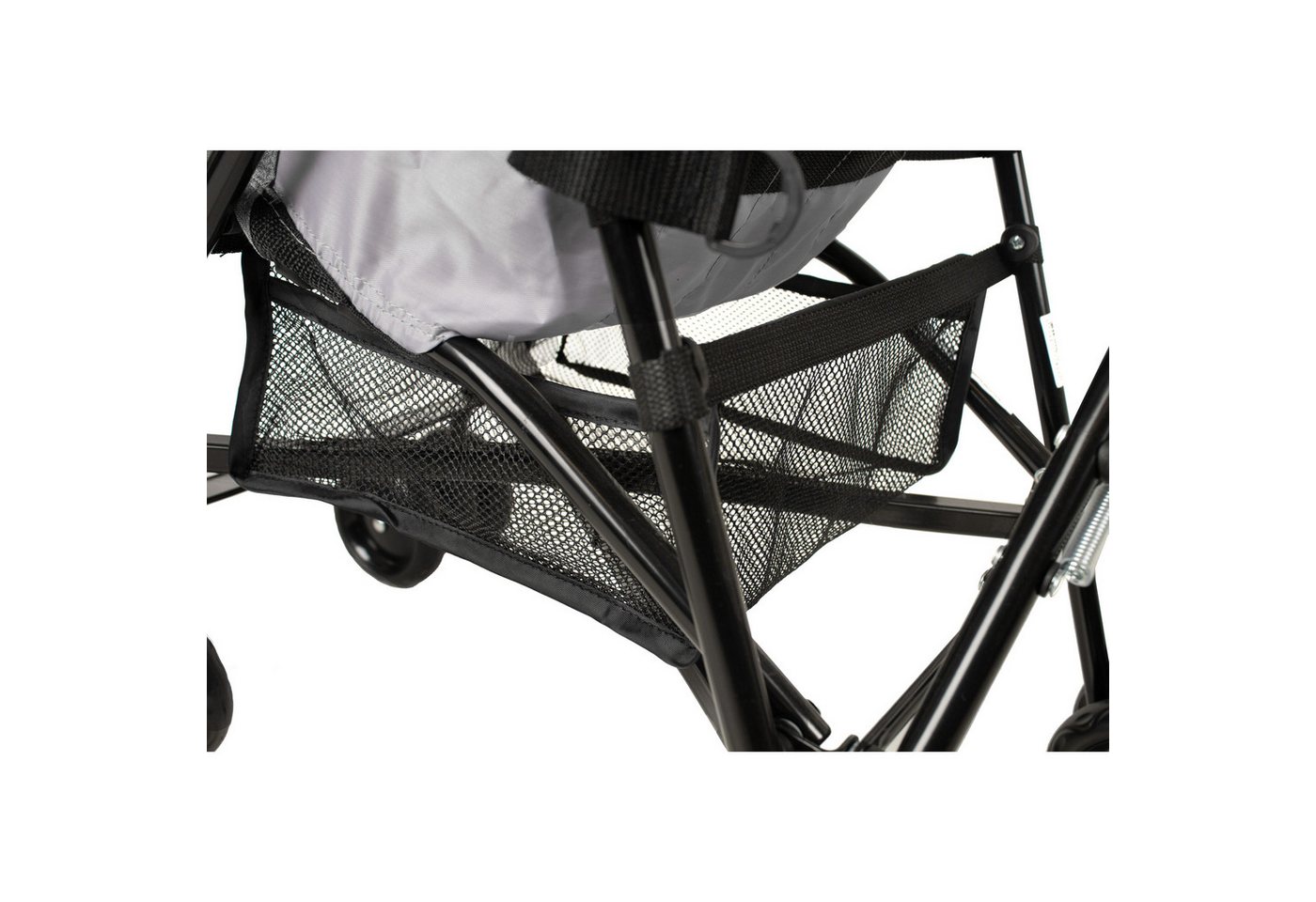Babytrold Kinder-Buggy Speed Buggy Schwarz klappbar, 4 kg, bis 15 kg, mit Korb, leicht mit nur ca. 4 kg, perfekt für Reisen, für Alltag – Bild 3 von 4
