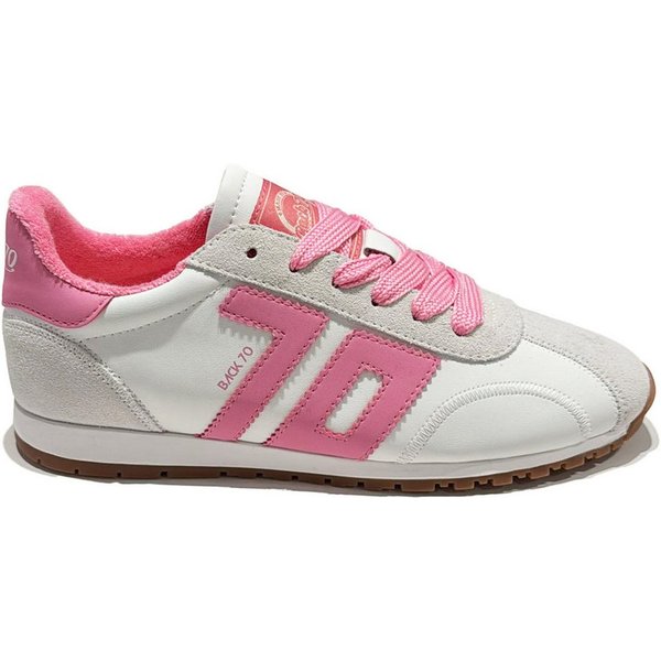 Back 70 Sneaker ASIAN aus Leder - Pink Sneaker