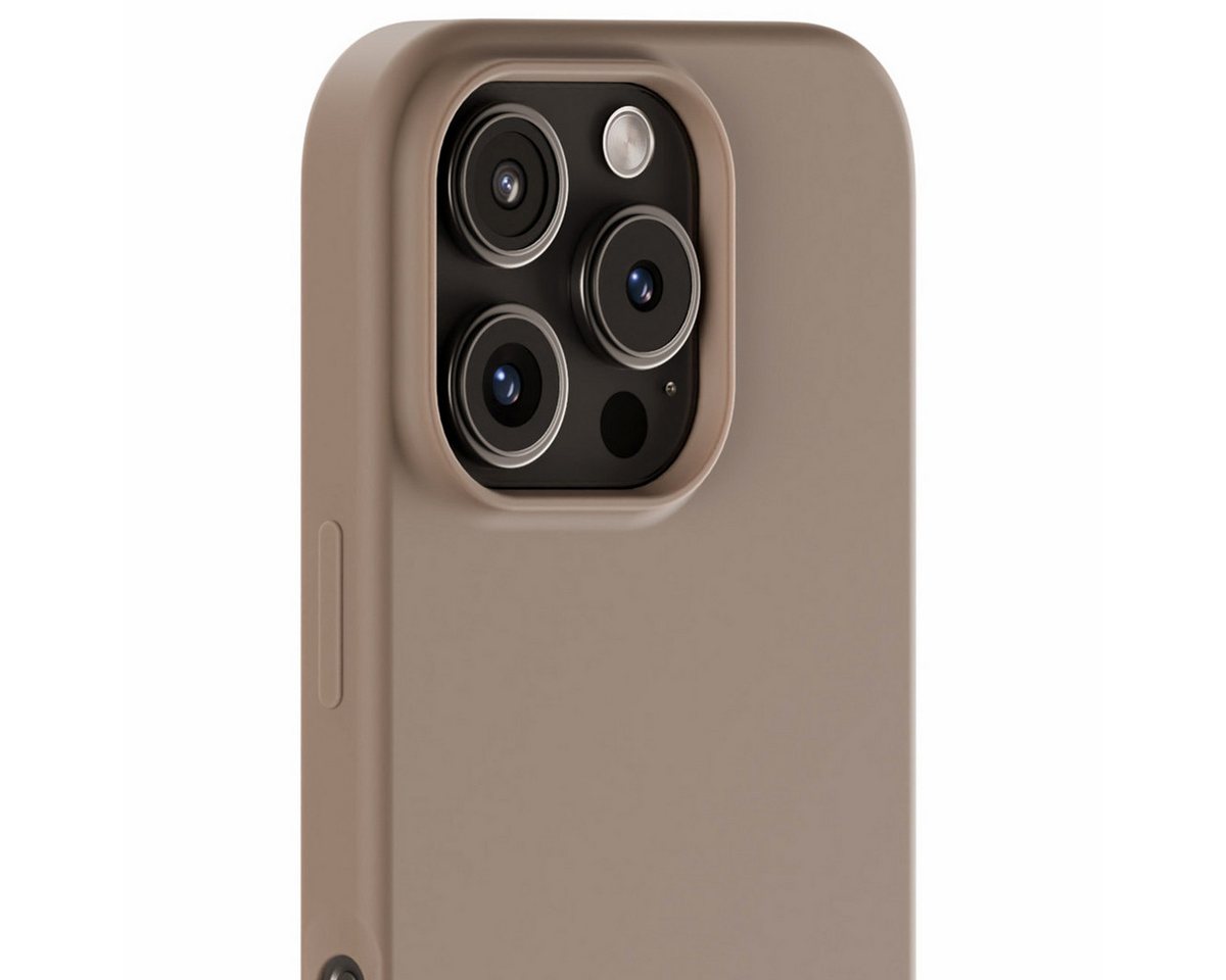 holdit Backcover Holdit Silicone Case Apple iPhone 16 Pro - Mocha Brown – Bild 3 von 4
